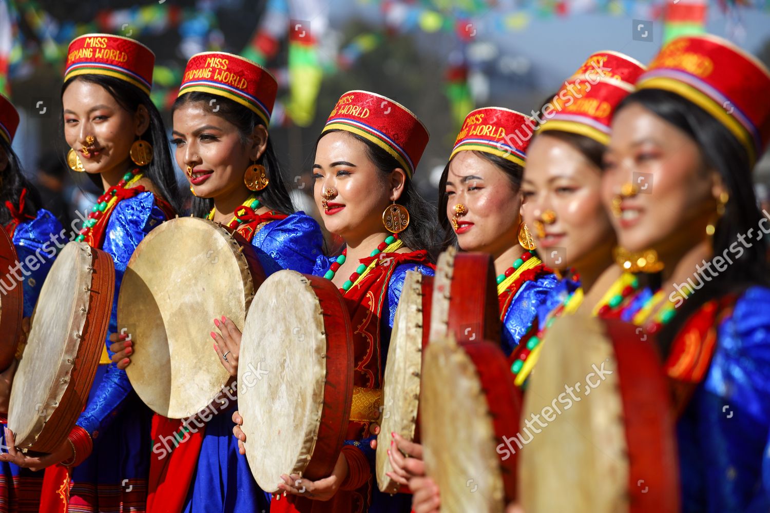 Members Nepals Ethnic Tamang Community Pose Editorial Stock Photo ...