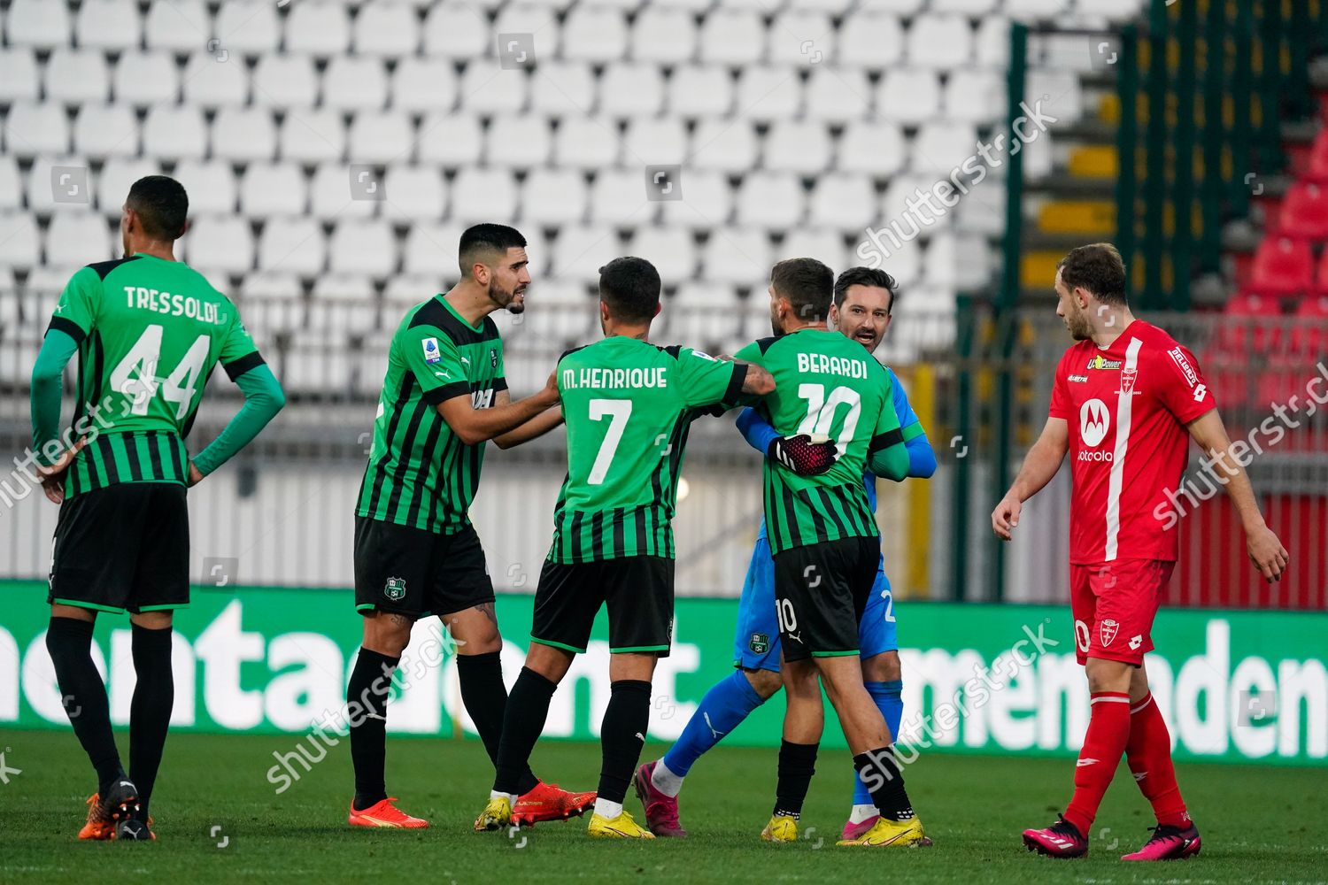 Domenico Berardi 10 Sassuolo During Italian Editorial Stock Photo 