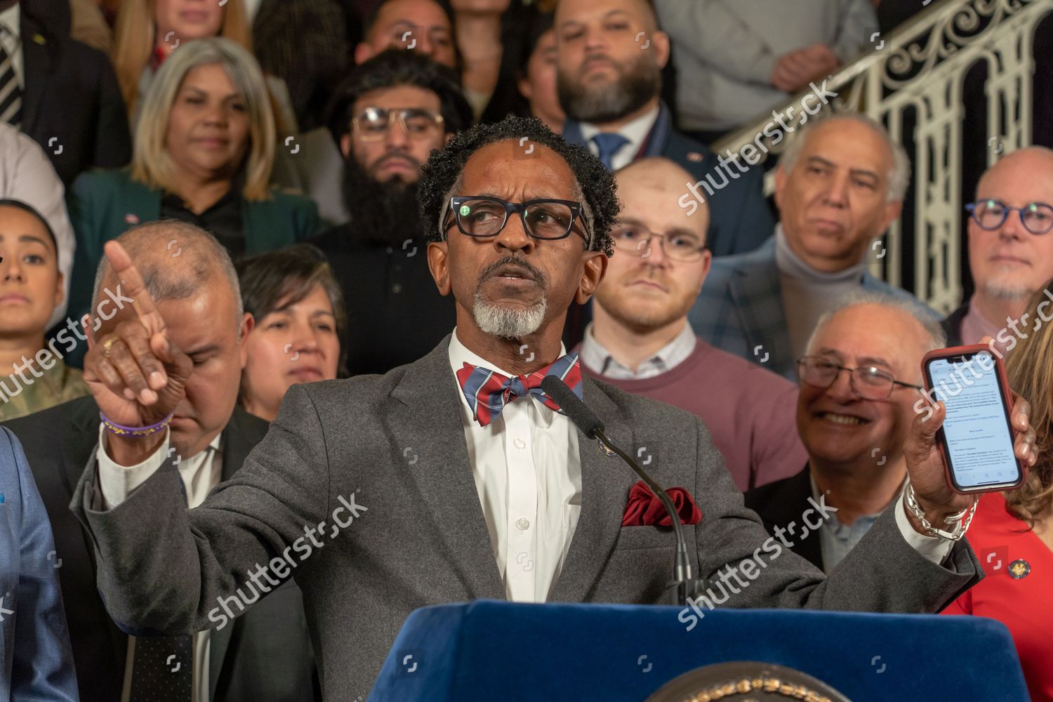 New York State Assemblymember Al Taylor Editorial Stock Photo Stock