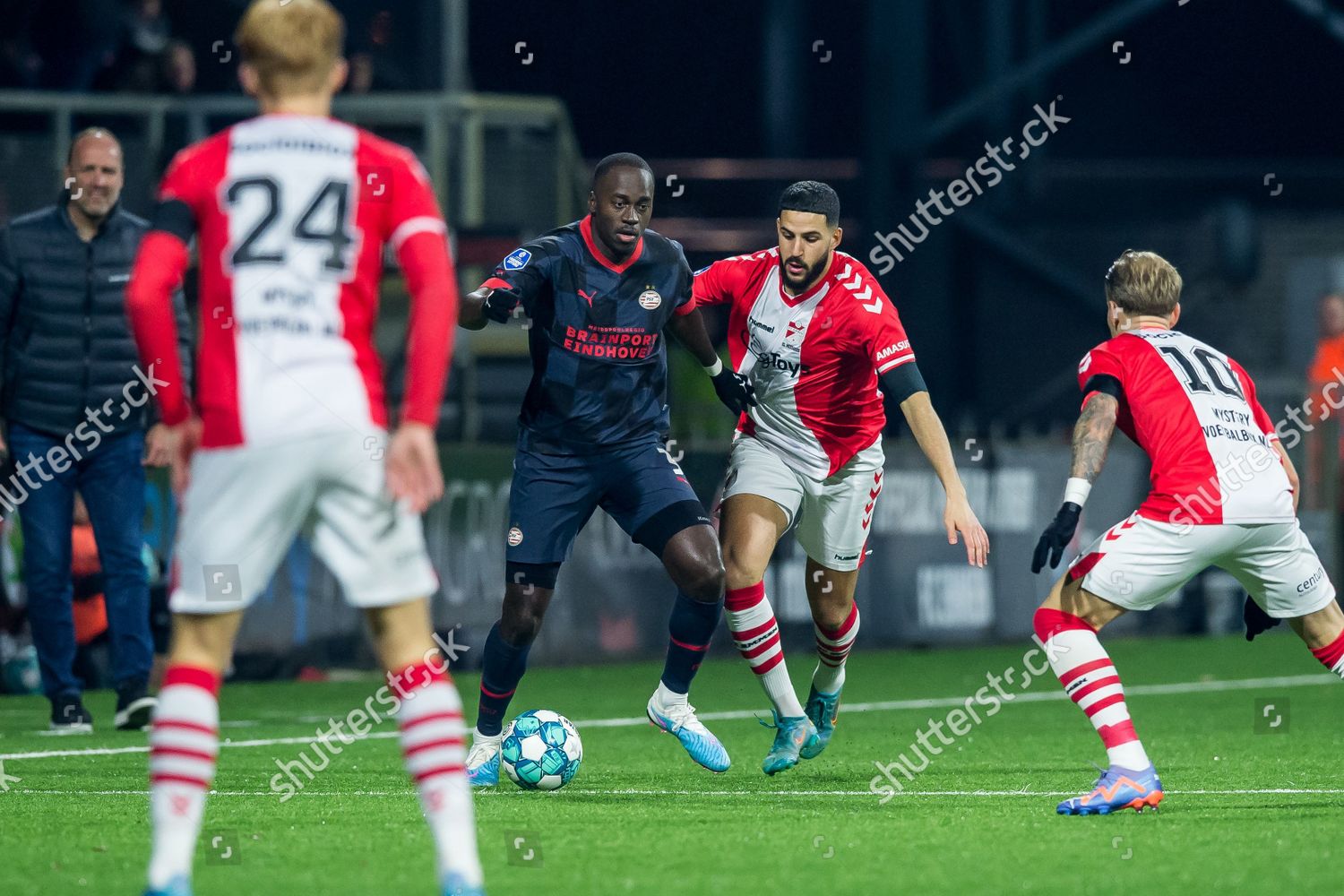 Emmen Lr Jordan Teze Psv Eindhoven Editorial Stock Photo Stock Image