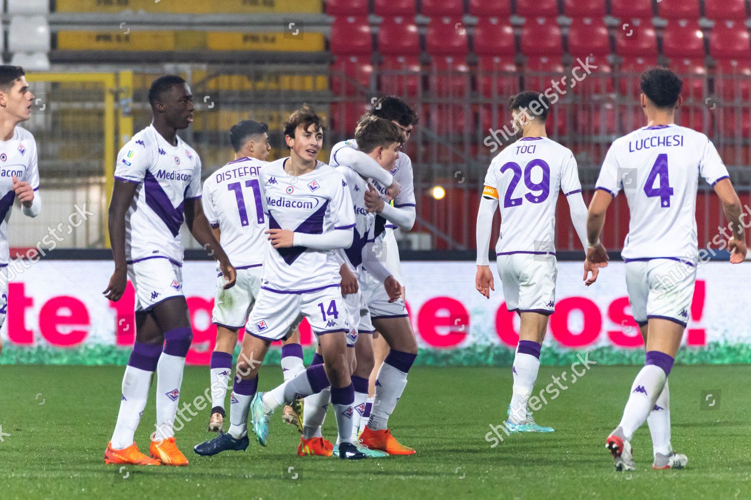 Lorenzo Amatucci Acf Fiorentina U19 Celebrates 新闻传媒库存照片- 库存图片