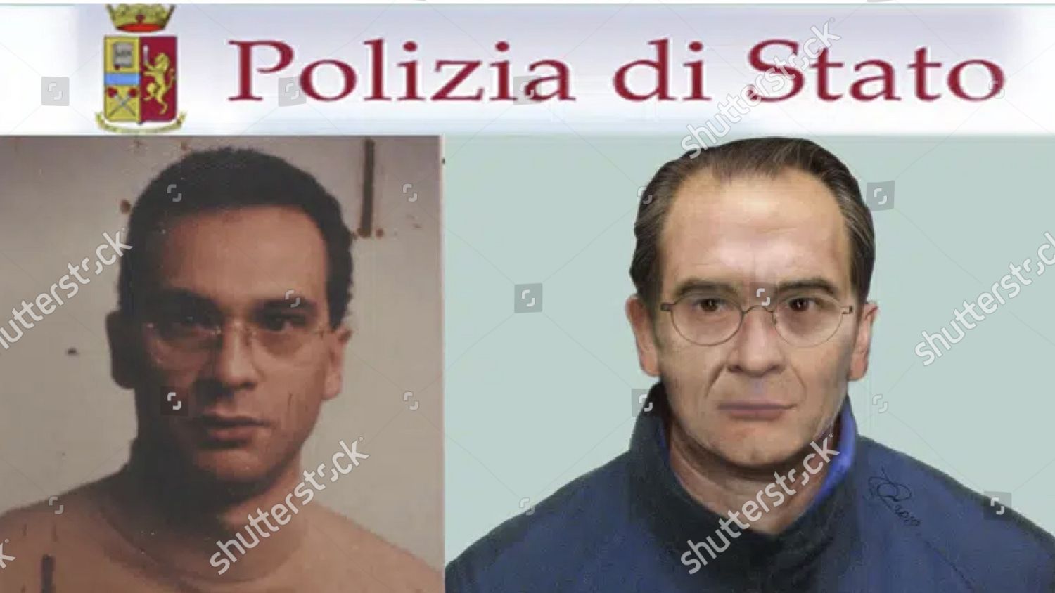 Police Handout Photo Italys Mostwanted Mafia Editorial Stock Photo ...