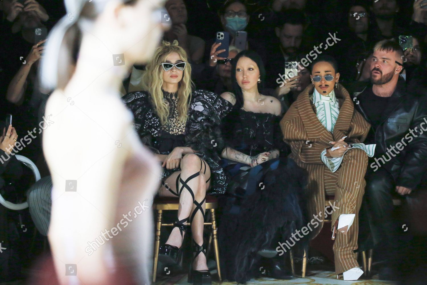 Poppy Noah Cyrus Doja Cat Attended Editorial Stock Photo - Stock Image ...