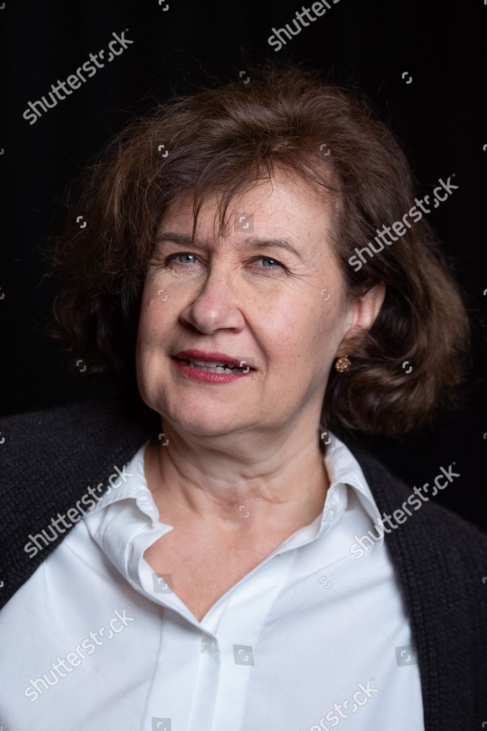 Anne Le Ny Attending Portrait Session Editorial Stock Photo - Stock 