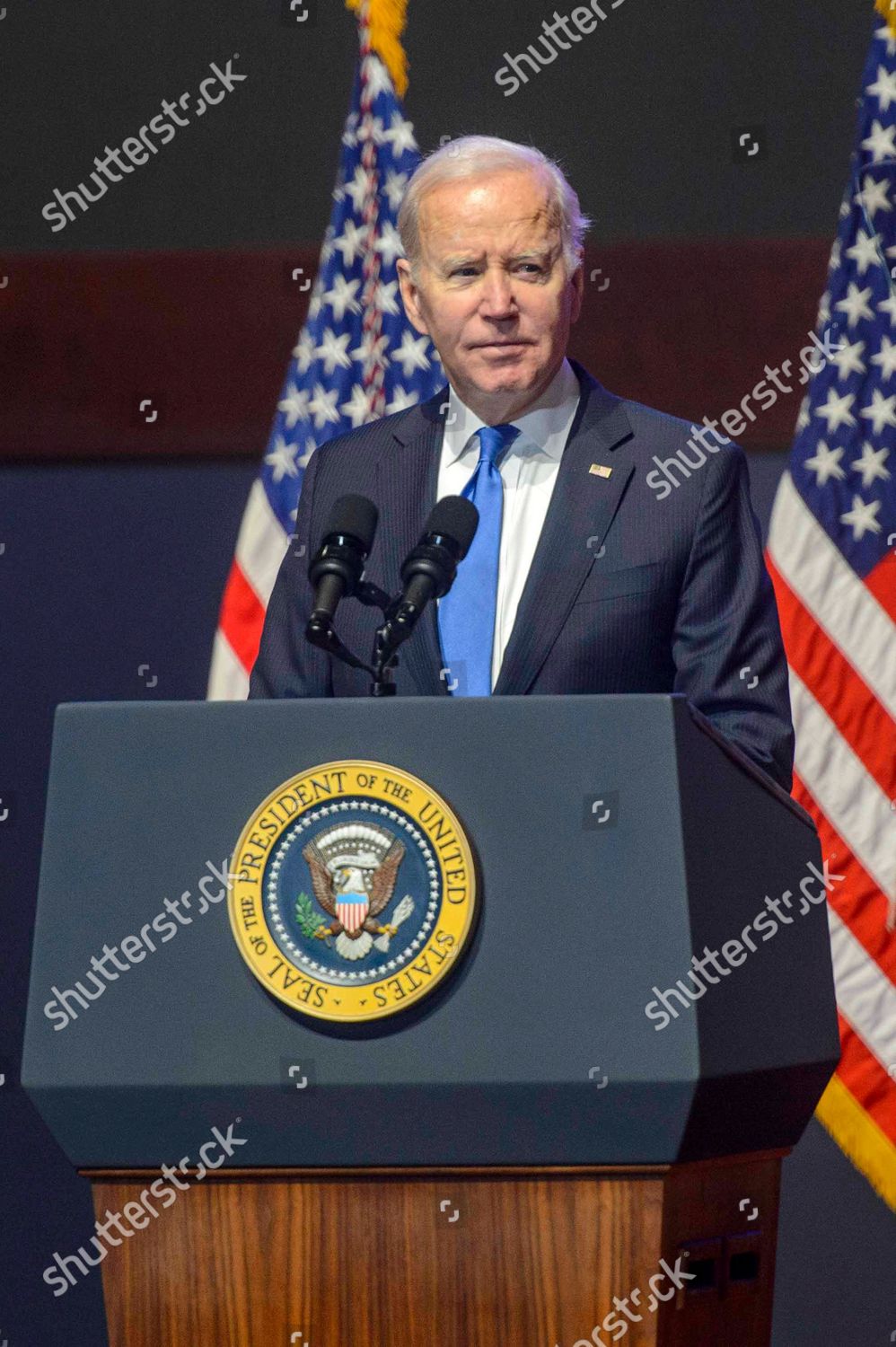 President Joe Biden Speaks Unity Bipartisanship Editorial Stock Photo ...