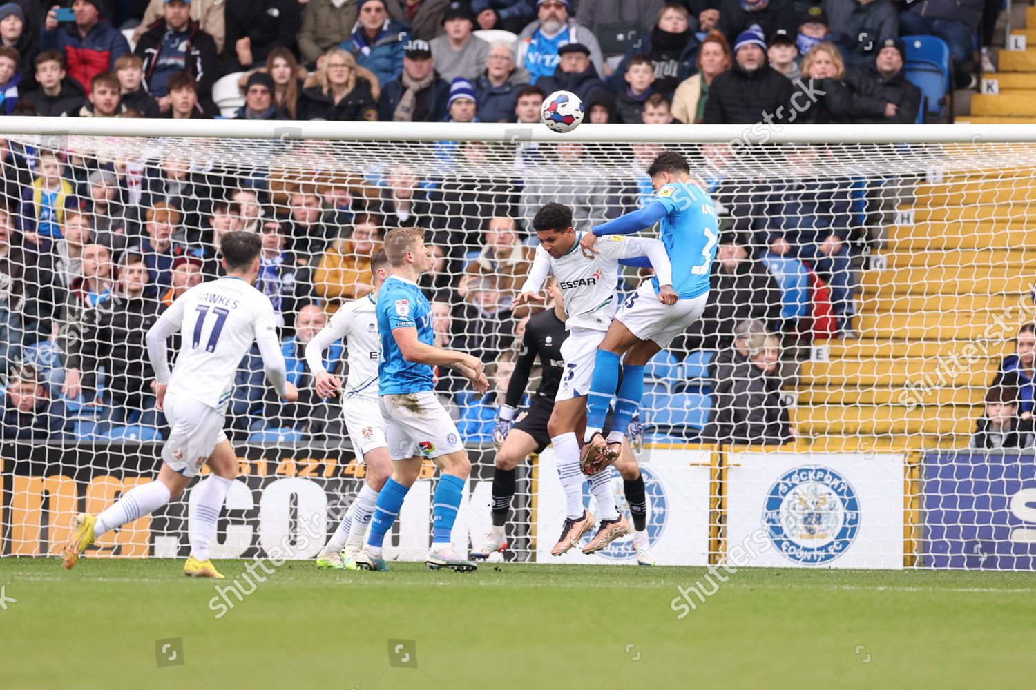 Kyle Knoyle Stockport County Scores Goal Editorial Stock Photo Stock Image Shutterstock