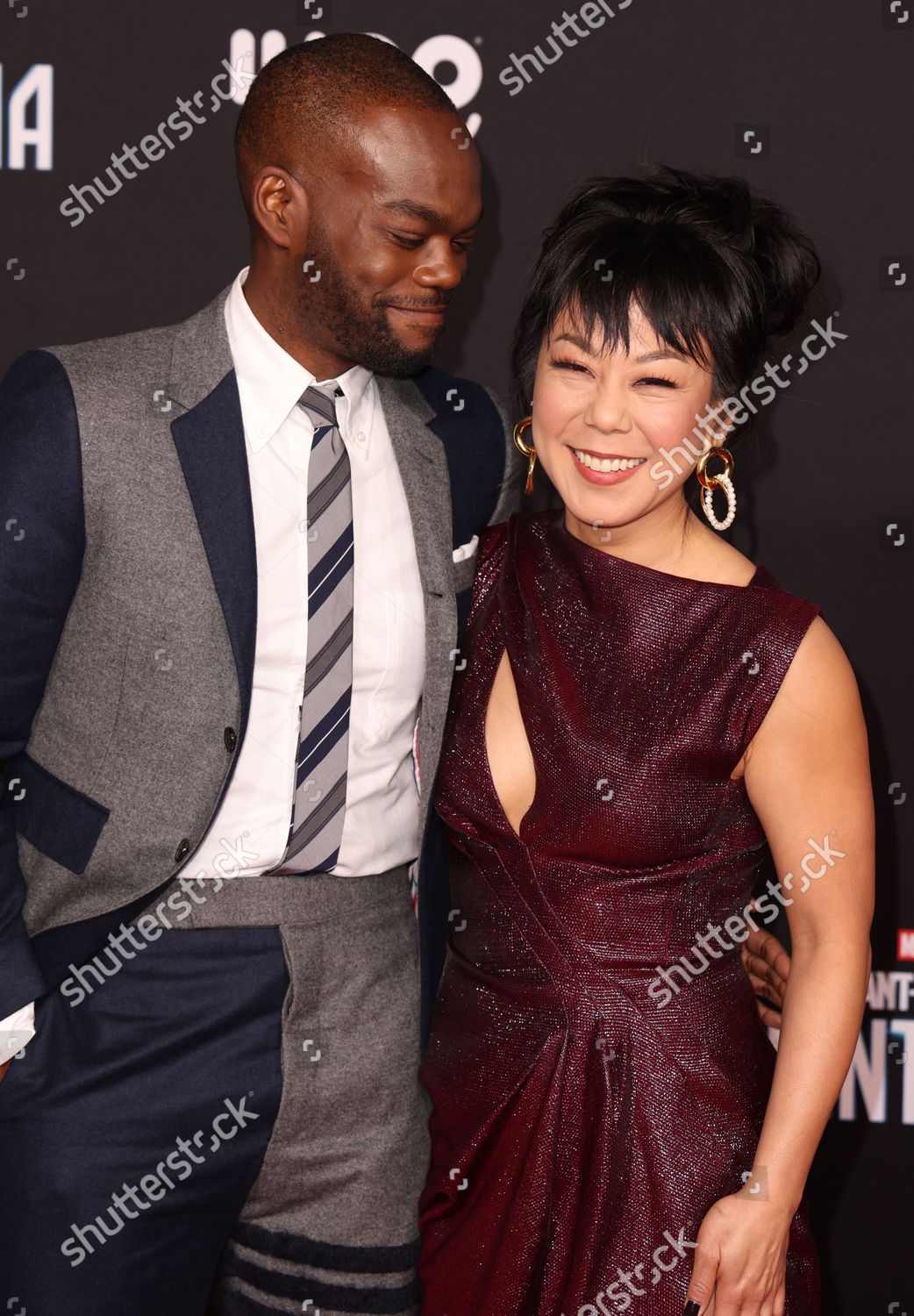 William Jackson Harper Ali Ahn Editorial Stock Photo - Stock Image