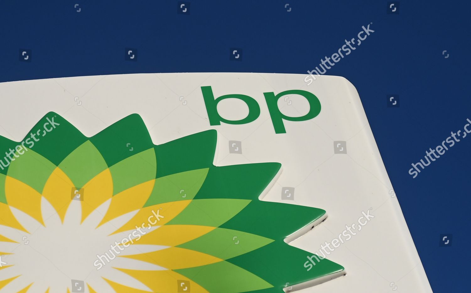 Logo Displayed Bp Fuel Station Garage Editorial Stock Photo - Stock