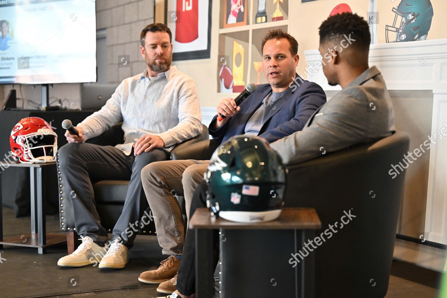 Carson Palmer Erick Dickens Julian Ahye Editorial Stock Photo Stock