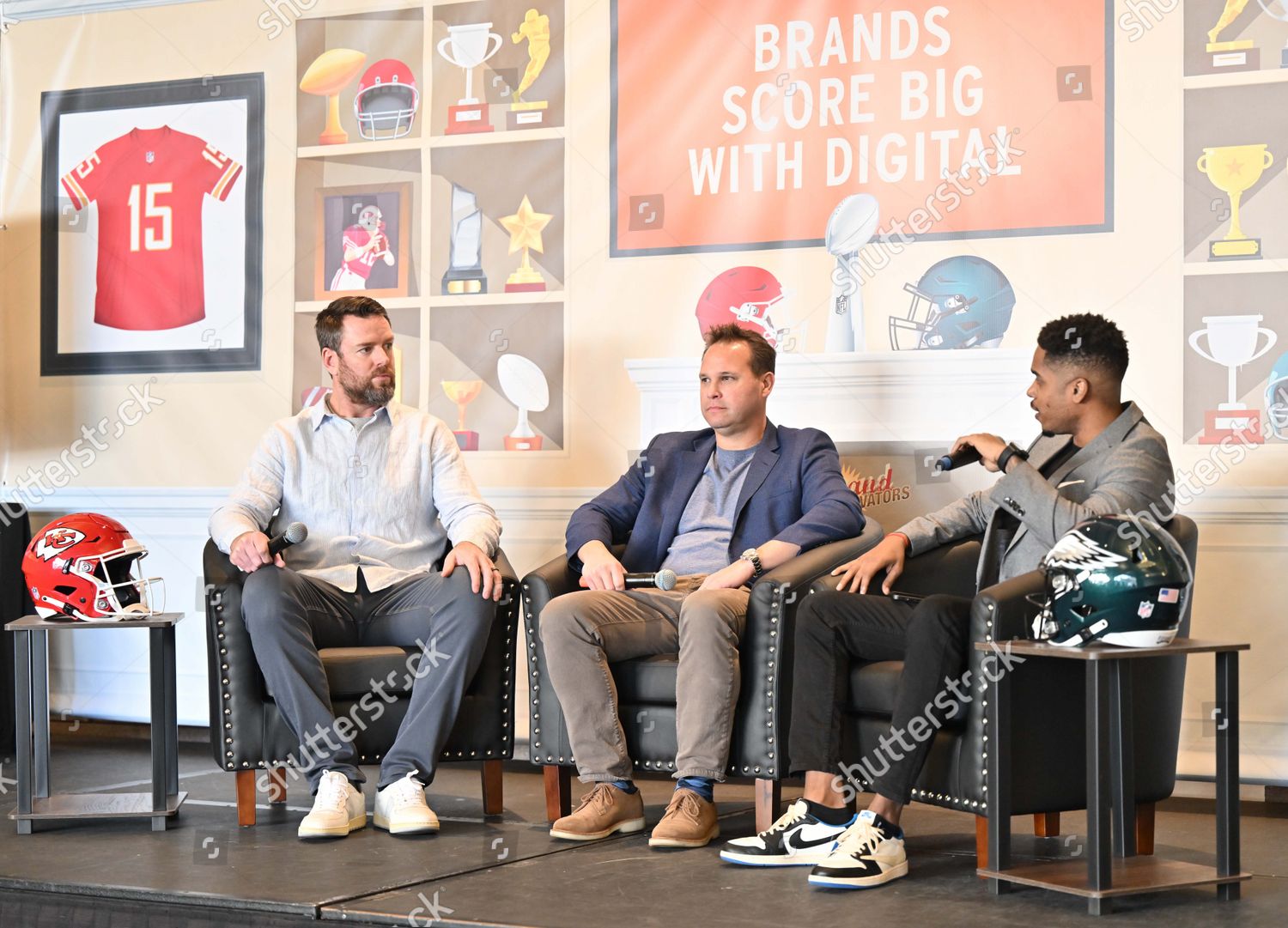 Carson Palmer Erick Dickens Julian Ahye Editorial Stock Photo Stock