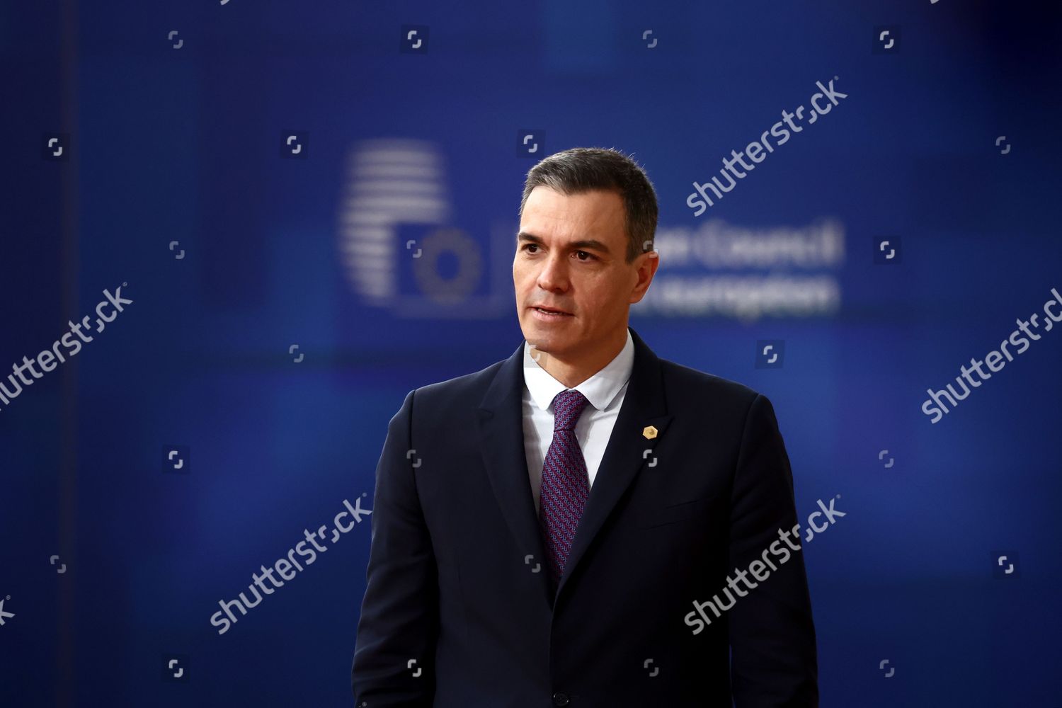 Spains Prime Minister Pedro Sanchez Arrives Editorial Stock Photo   Shutterstock 13760192z 