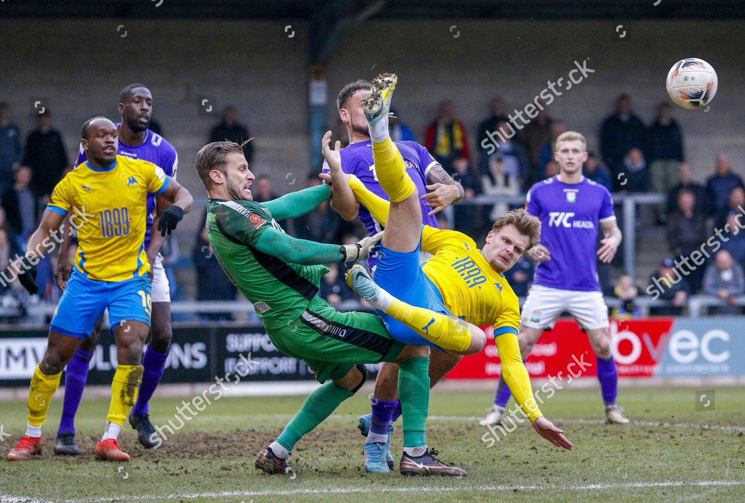 Ross Marshall Torquay United Battles Ball Editorial Stock Photo - Stock ...