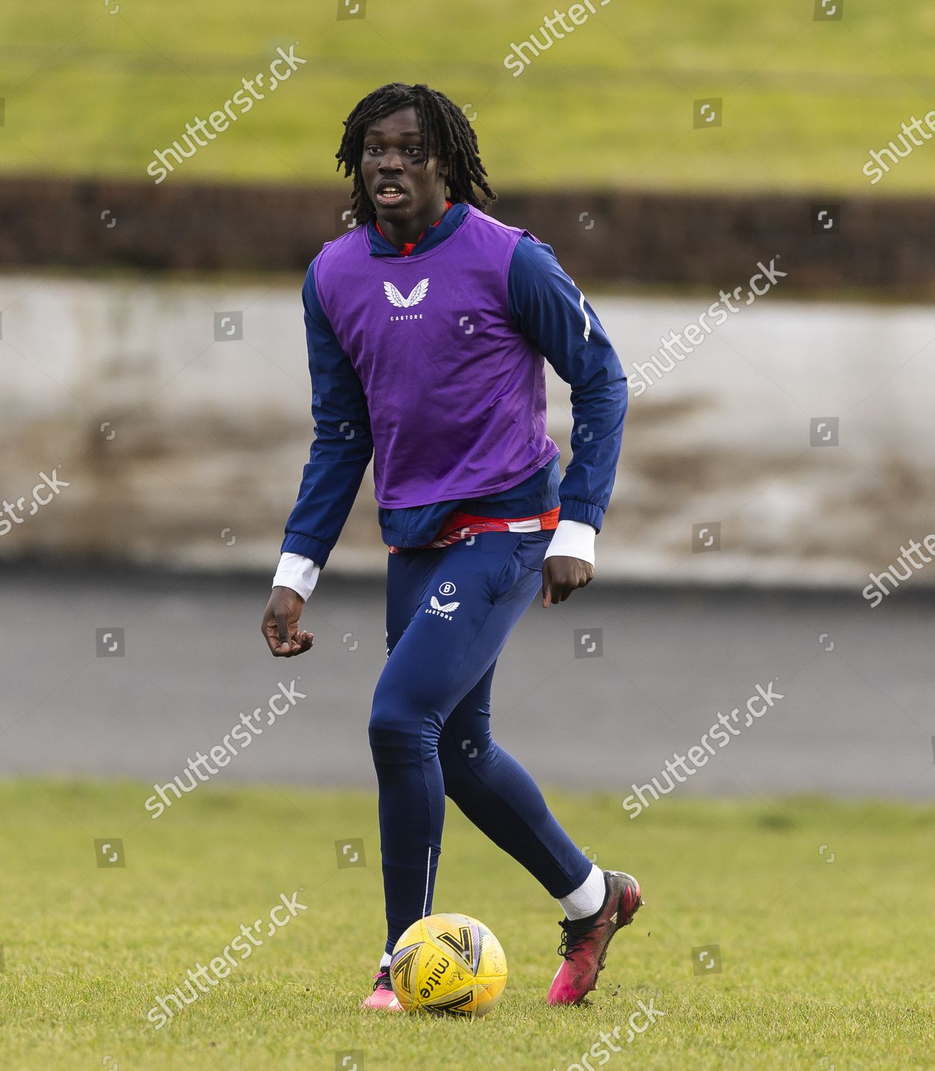 Rangers B Team Defender Johnly Yfeko Editorial Stock Photo - Stock Image | Shutterstock