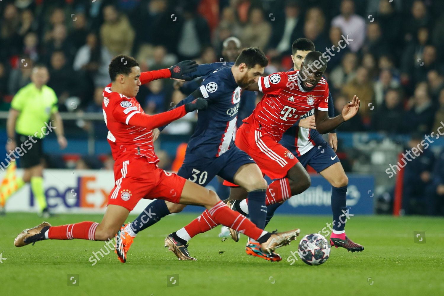 Lr Jamal Musiala Bayern Lionel Messi Editorial Stock Photo - Stock ...