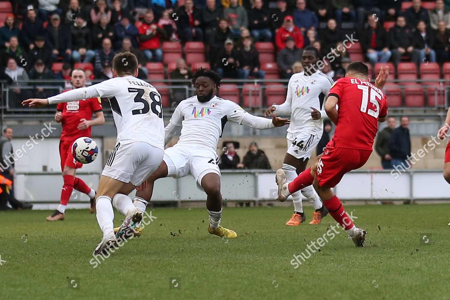 Idris El Mizouni Leyton Orient Scores Editorial Stock Photo Stock