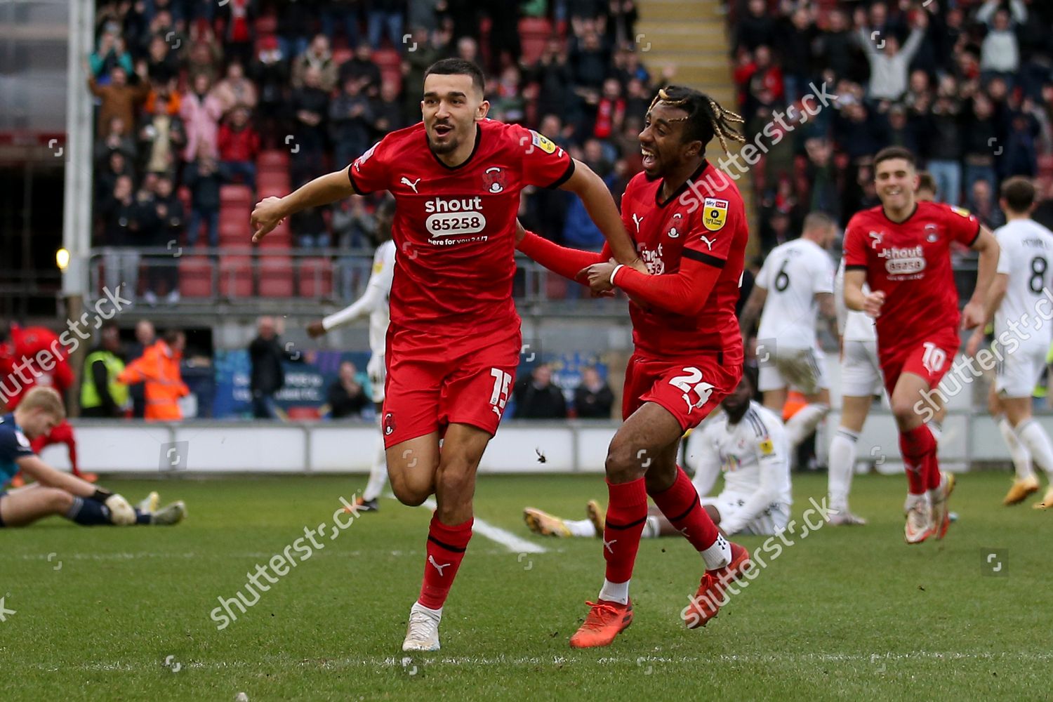 Idris El Mizouni Leyton Orient Scores Editorial Stock Photo Stock