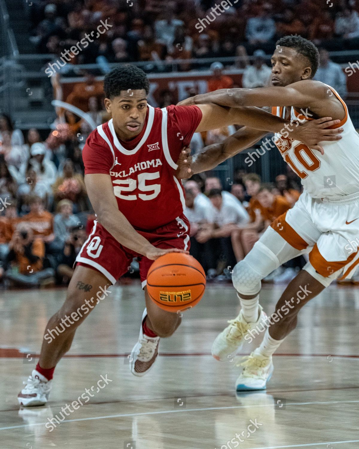 Grant Sherfield 25 Oklahoma Sooners Action Editorial Stock Photo ...