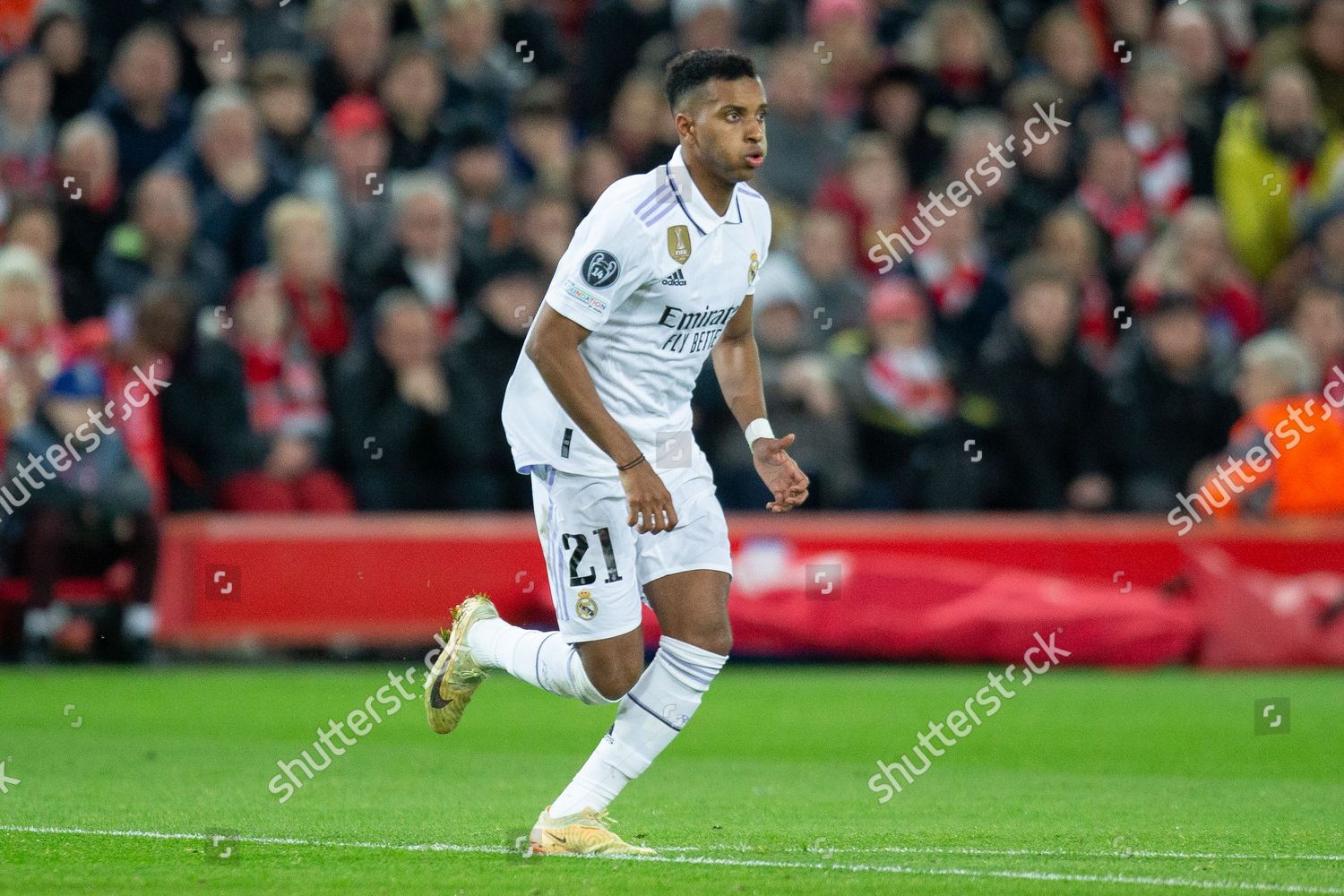 Real Madrid Forward Rodrygo 21 During Editorial Stock Photo - Stock ...