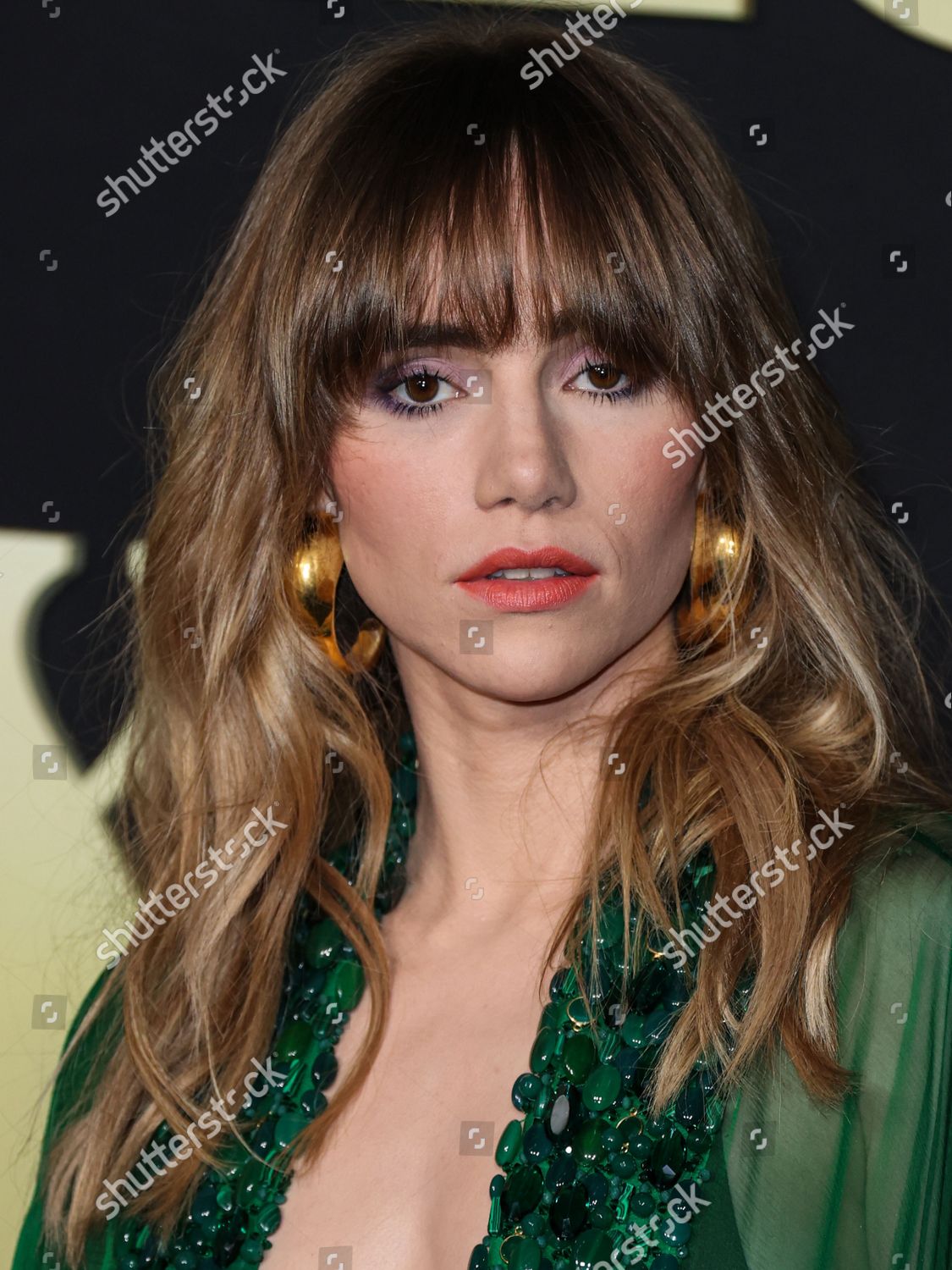 English Model Actress Singer Suki Waterhouse - Foto de stock de 