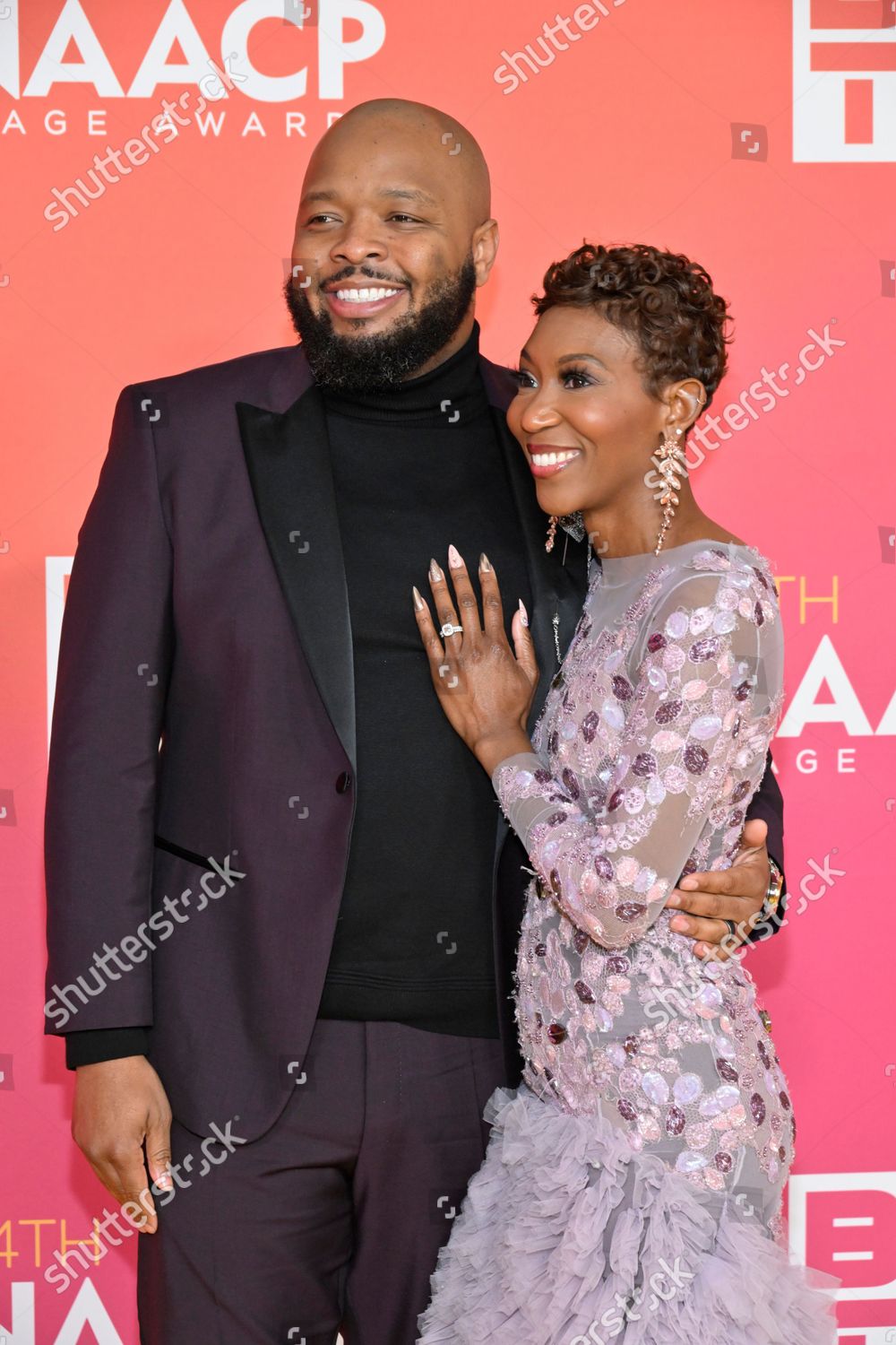 Lr Kevin Fredericks Melissa Fredericks Attend Editorial Stock Photo