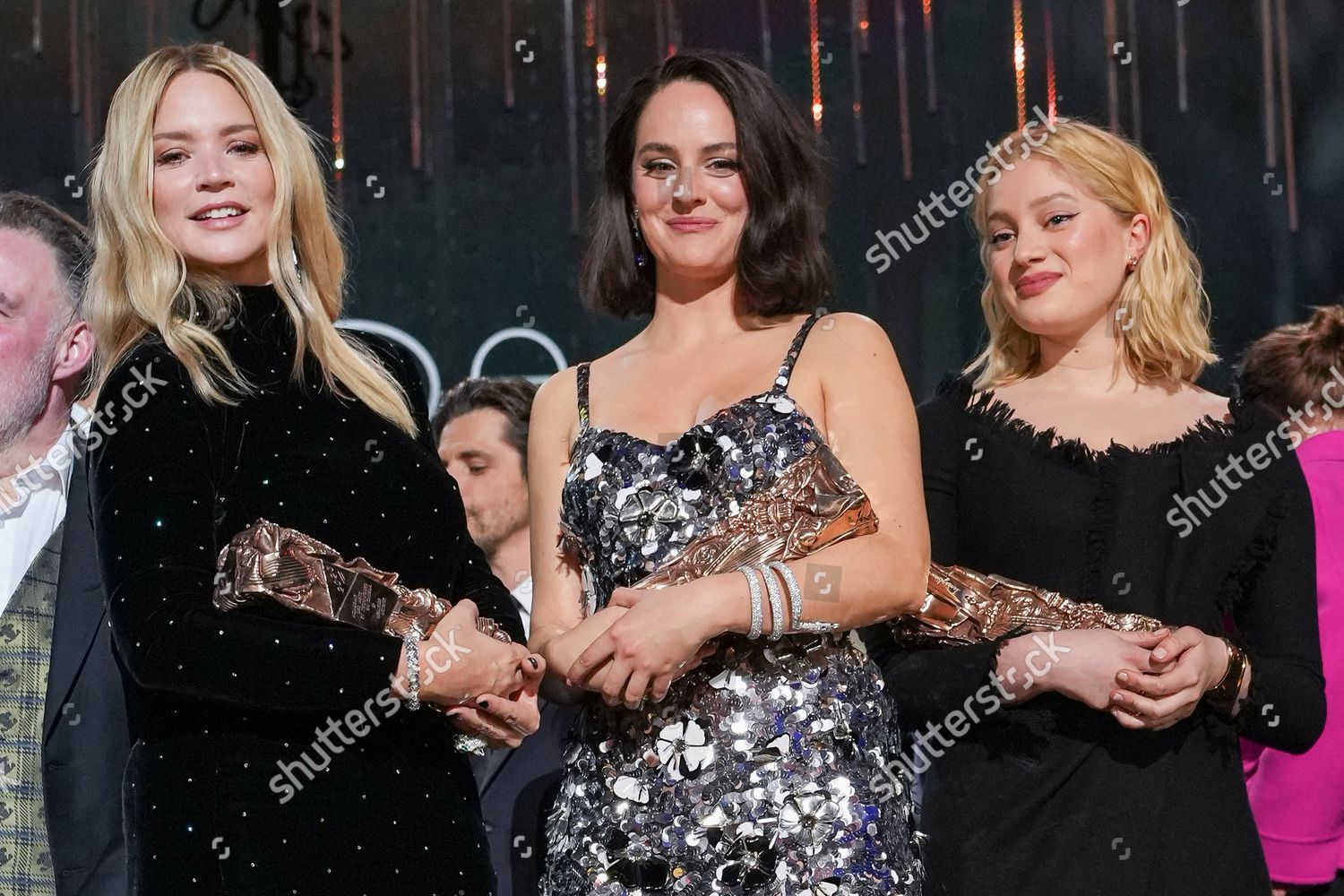 Noemie Merlant arrives at the 48th Cesar Film Awards at L Olympia