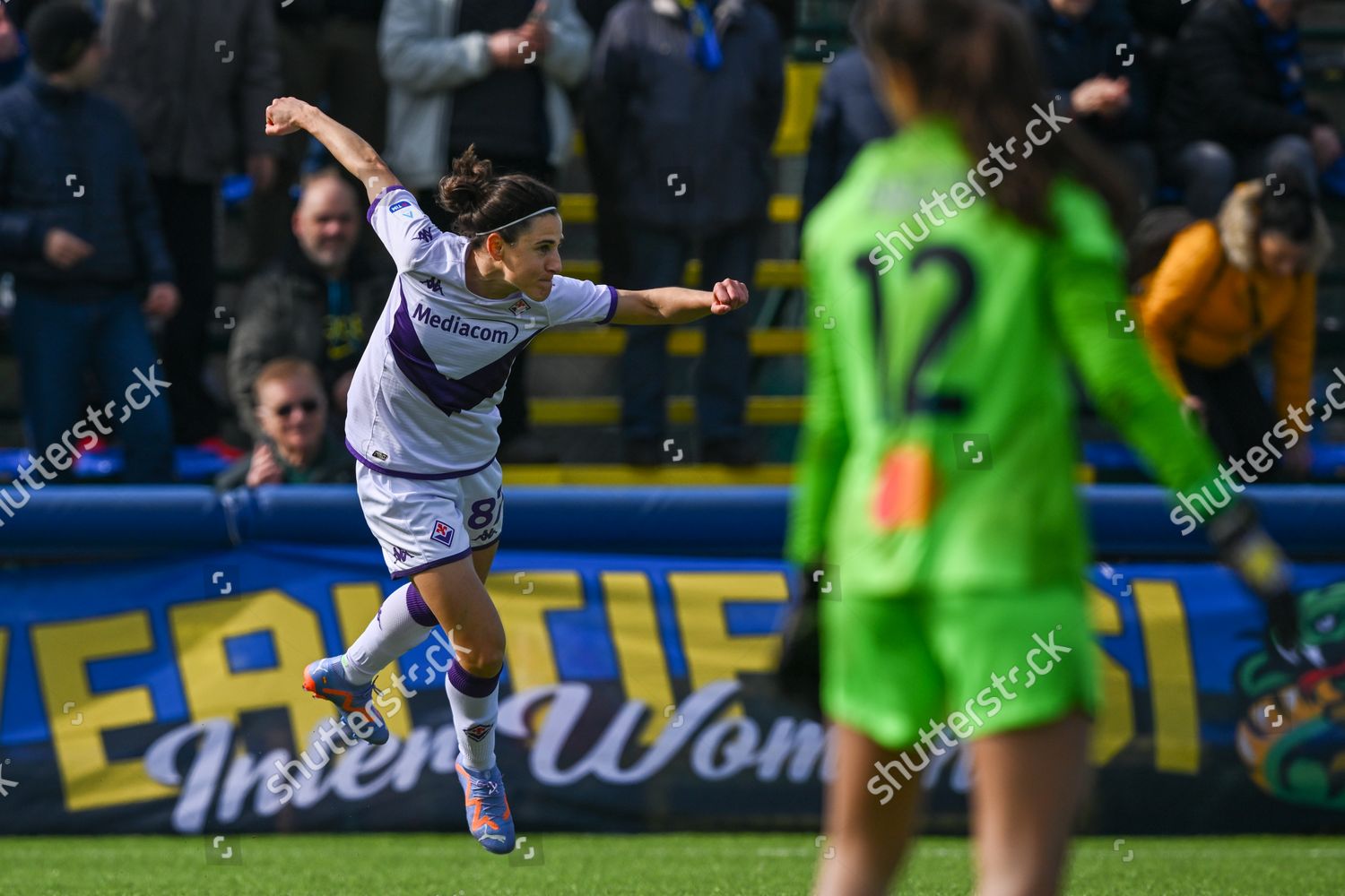 Veronica Boquete Fiorentina Femminile Editorial Stock Photo - Stock Image