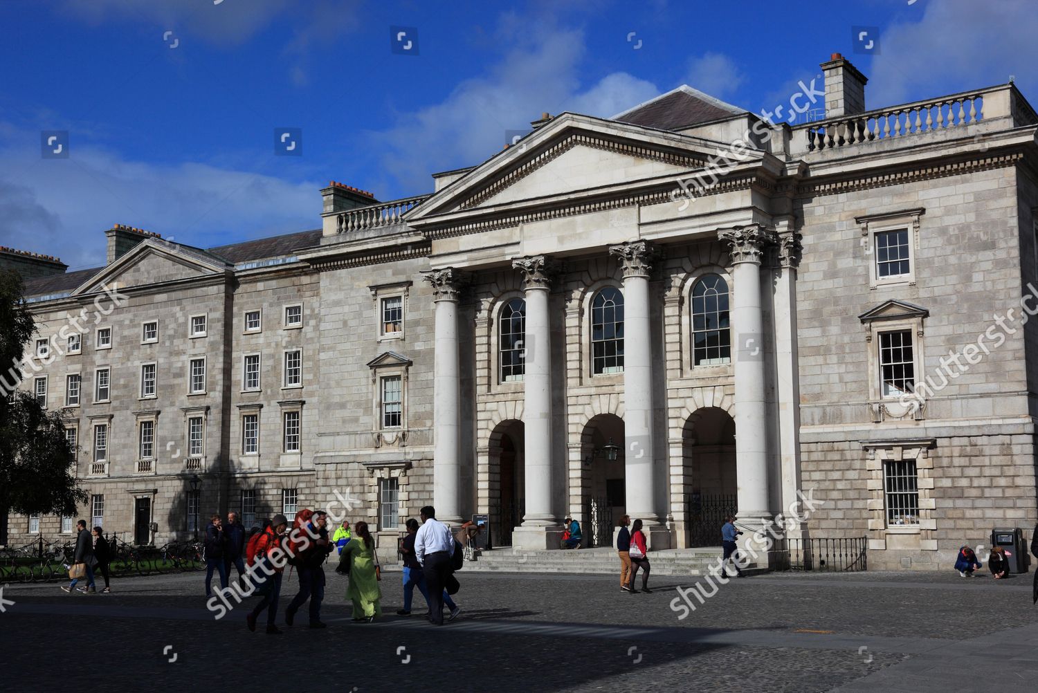 trinity-college-colaiste-na-trionoide-baile-editorial-stock-photo