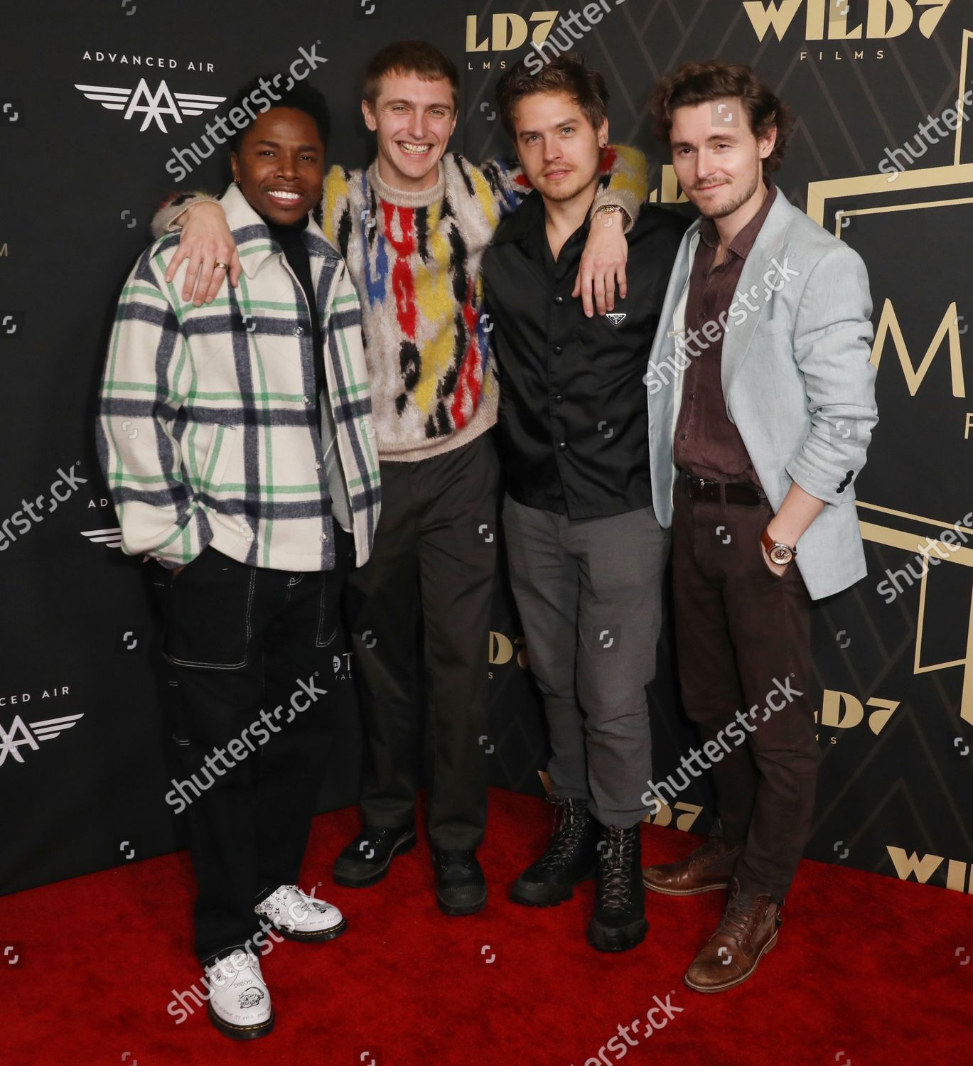 Denny Love Hart Denton Dylan Sprouse Editorial Stock Photo - Stock
