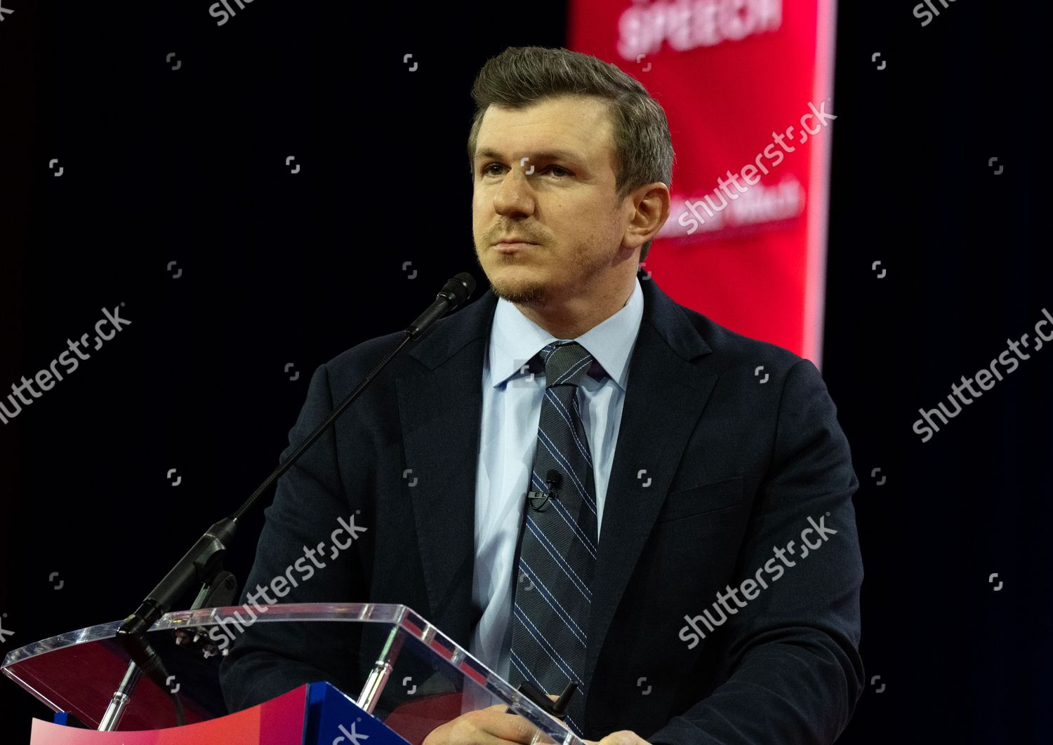 James Okeefe Guerrilla Journalist 2023 Conservative Editorial Stock