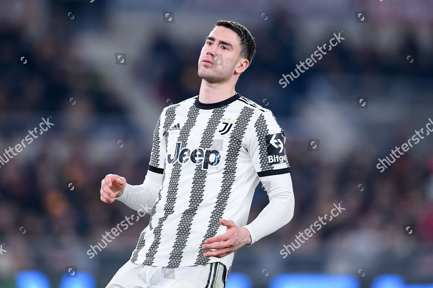 Dusan Vlahovic Juventus Fc Looks Dejected Editorial Stock Photo - Stock ...