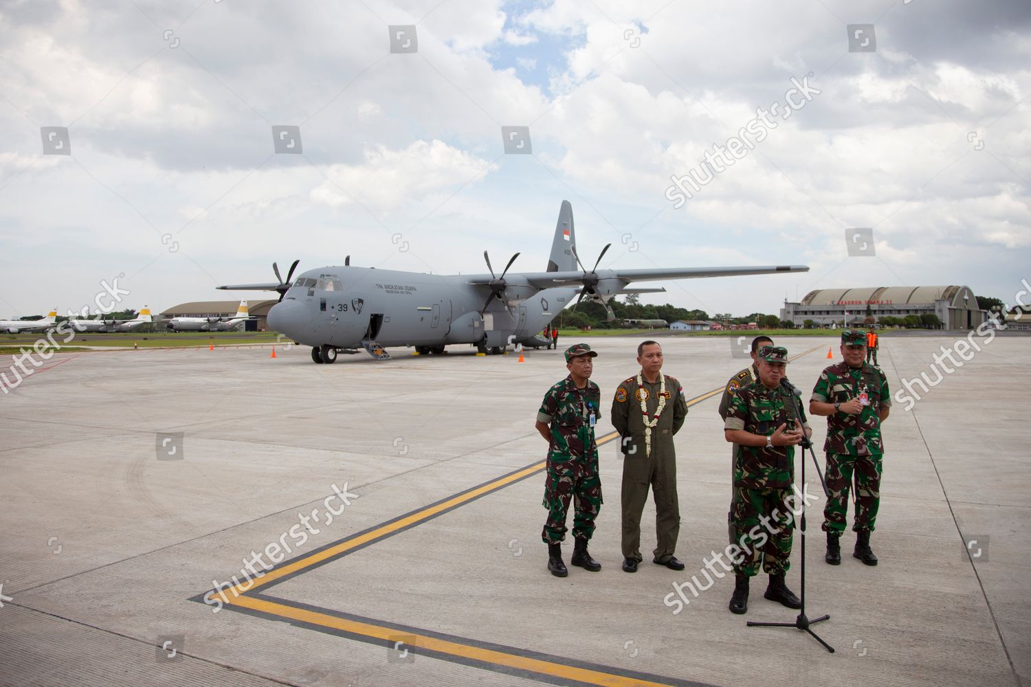 Deputy Chief Staff Indonesian Air Force Editorial Stock Photo - Stock