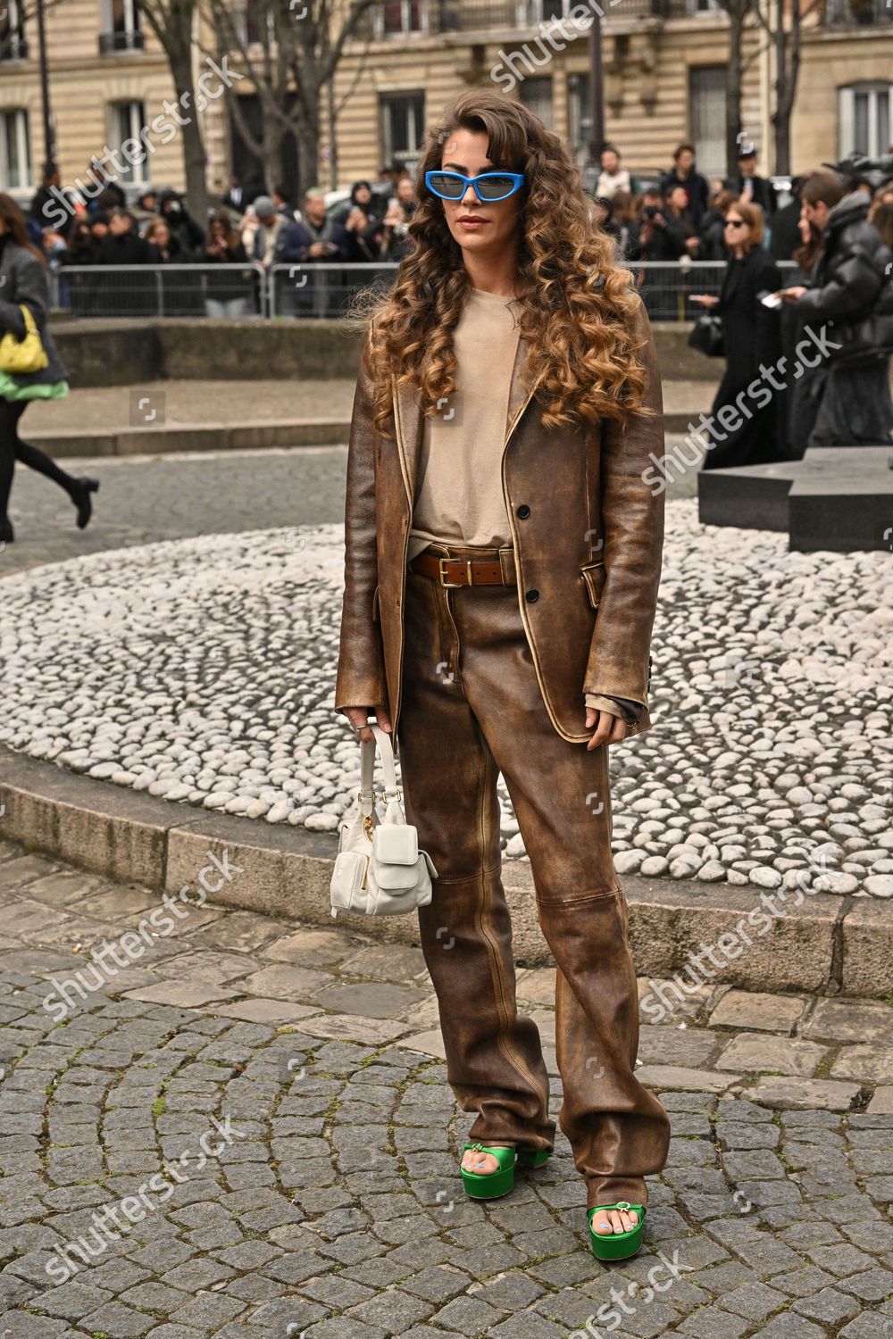 Clara Berry Miu Miu Show During Editorial Stock Photo - Stock Image