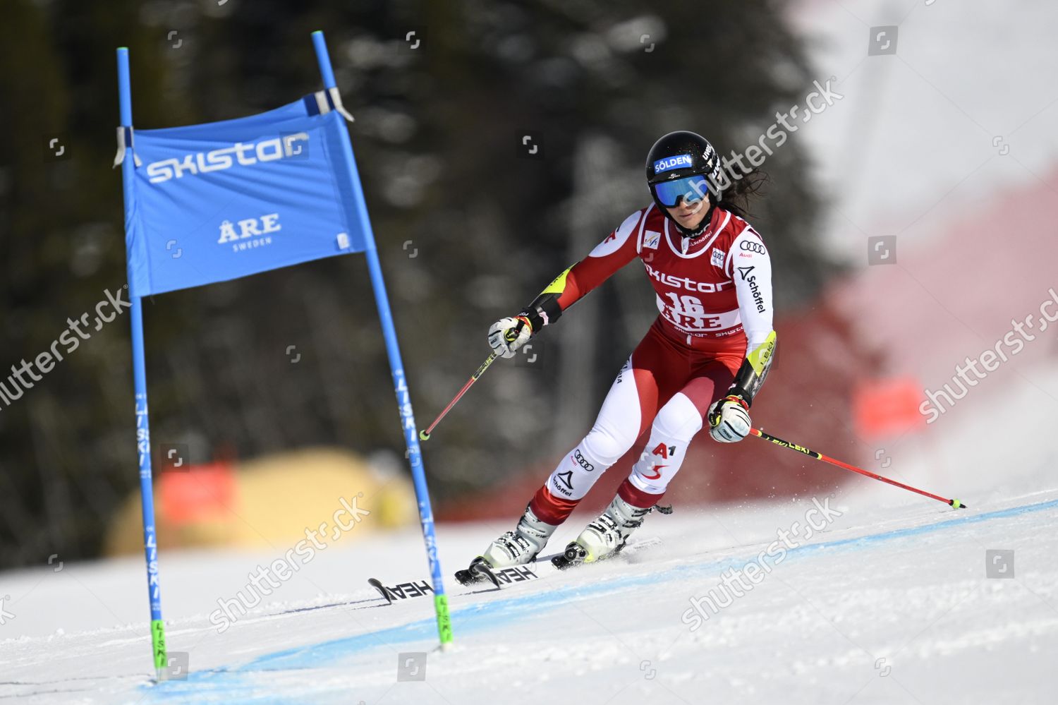 Franziska Gritsch Austria During First Race Editorial Stock Photo