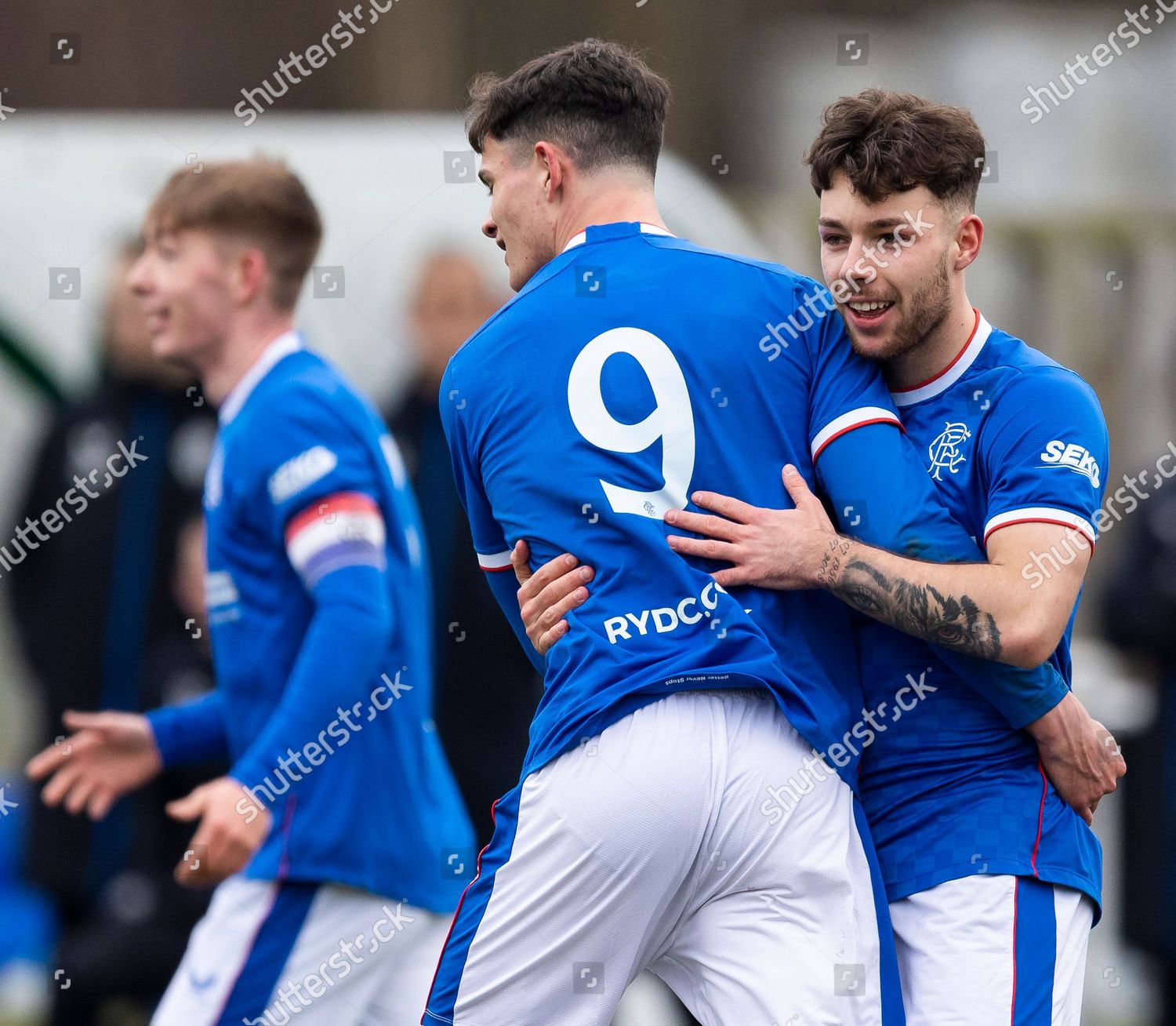 Rangers B Team Midfielder Arron Lyall Editorial Stock Photo - Stock ...