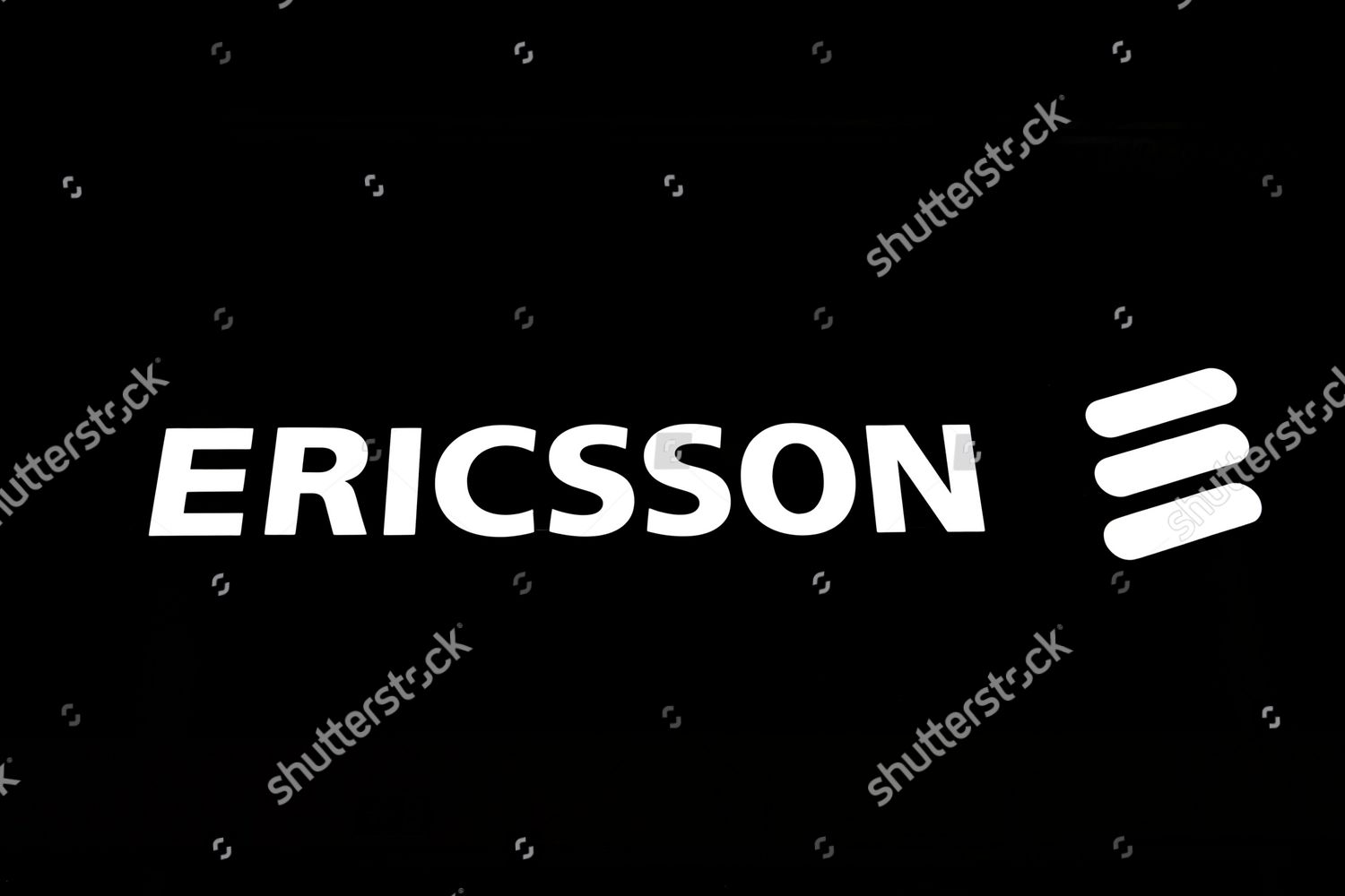 Telefonaktiebolaget Lm Ericsson Logo Swedish Multinational Editorial ...