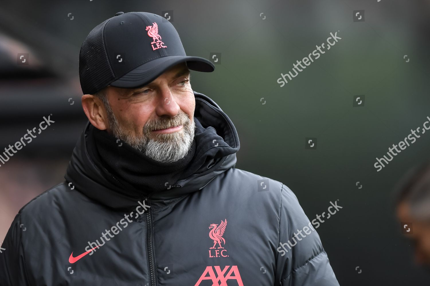 Heach Coach Juergen Klopp Liverpool Reacts Editorial Stock Photo ...