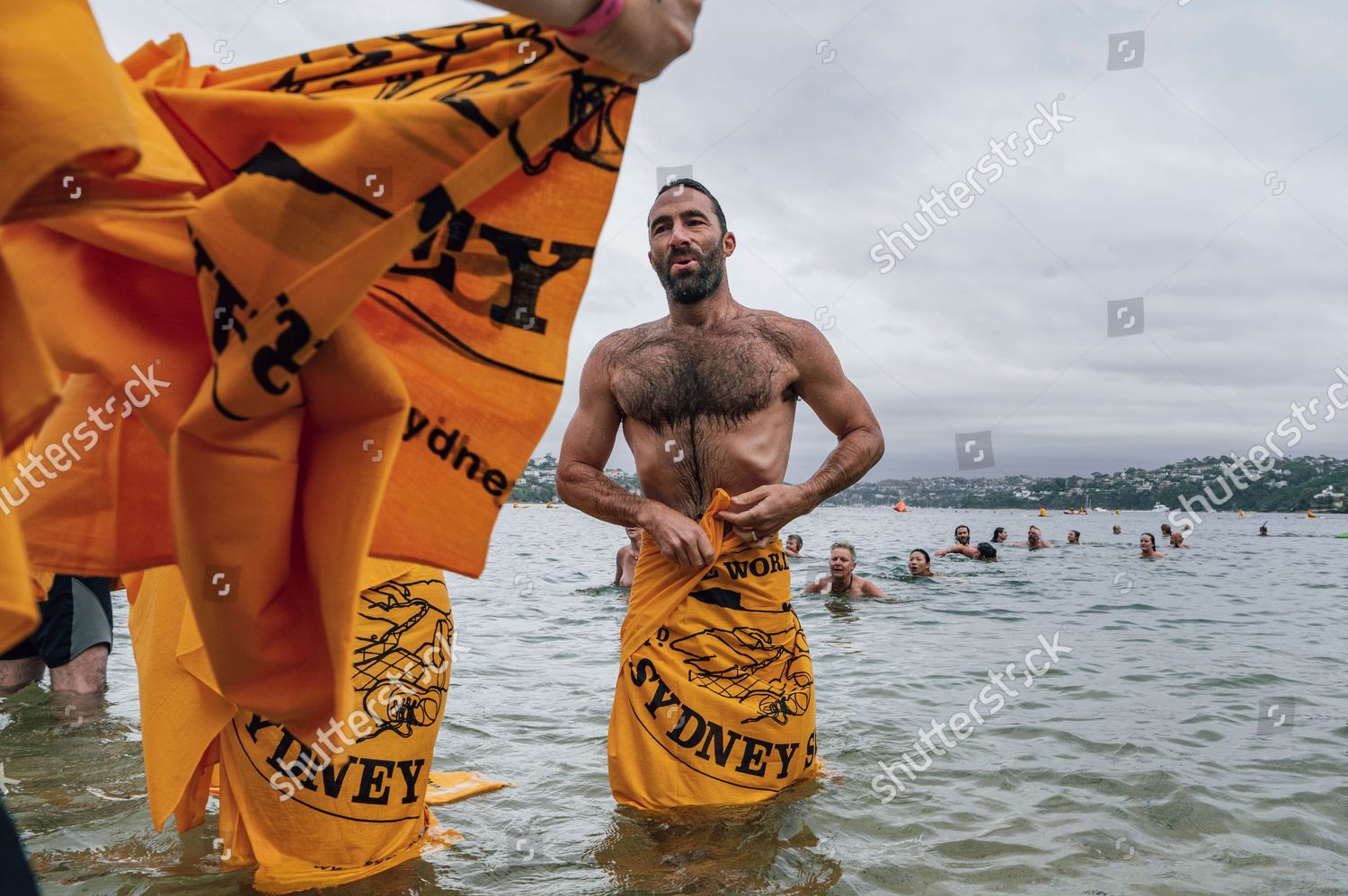 Nude Swimmers Participate Sydney Skinny Ocean Editorial Stock Photo   Shutterstock 13811507g 