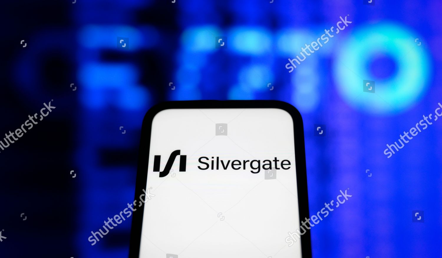 Silvergate Bank Logo Seen This Photo Editorial Stock Photo - Stock ...