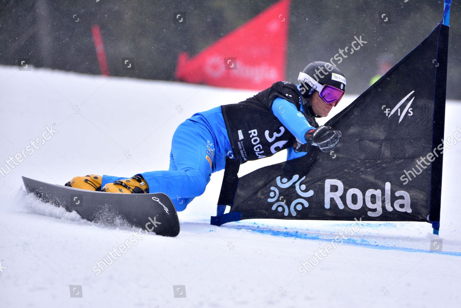 Gabriel Messner Italia Action During First Editorial Stock Photo ...