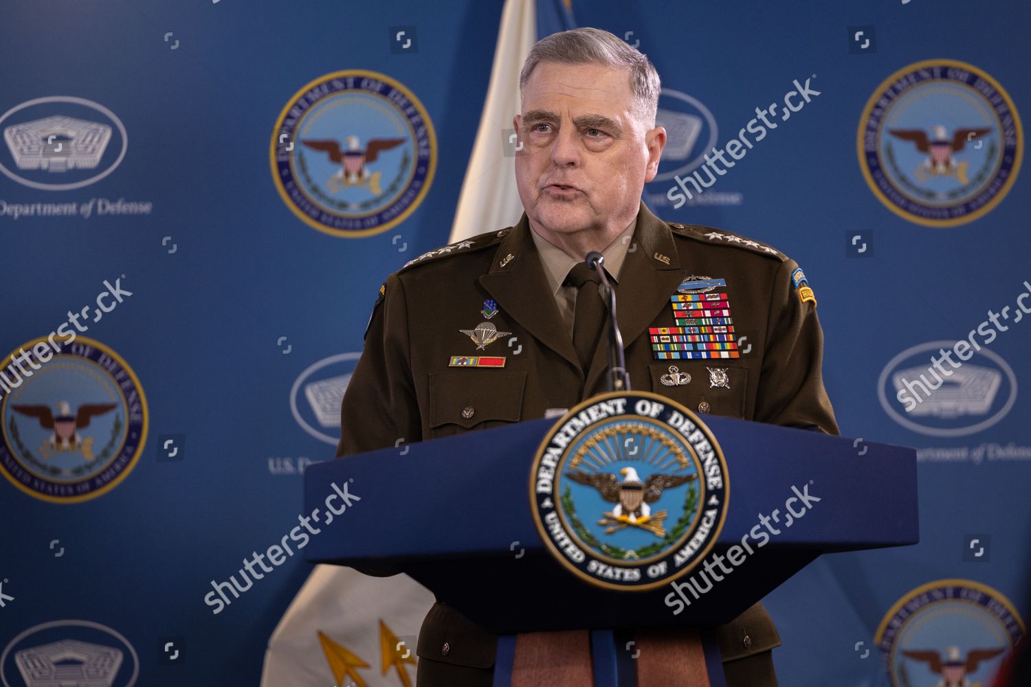 Chairman Joint Chiefs Staff General Mark Editorial Stock Photo - Stock ...