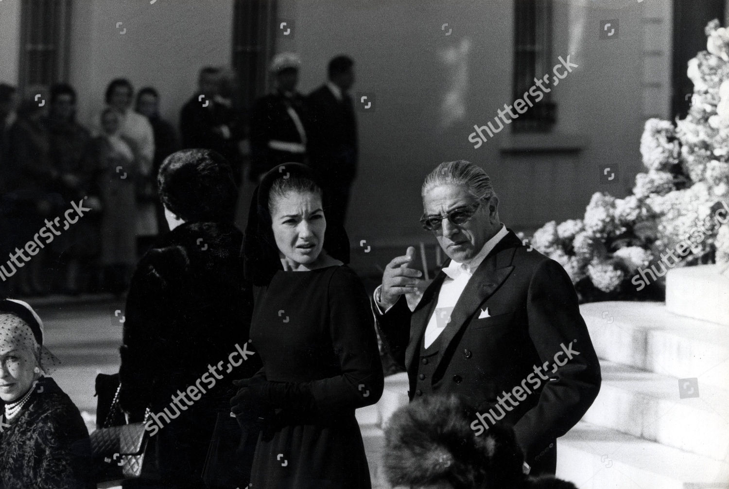 Maria Callas Aristotle Onassis Editorial Stock Photo - Stock Image