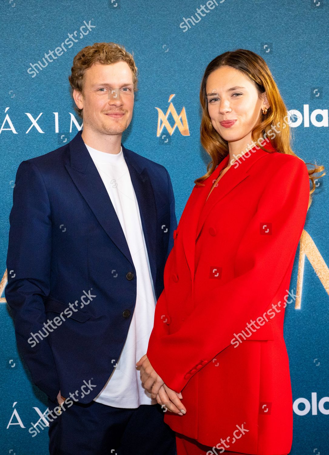 Martijn Lakemeier Delfina Chave Presentation Cast Editorial Stock Photo ...