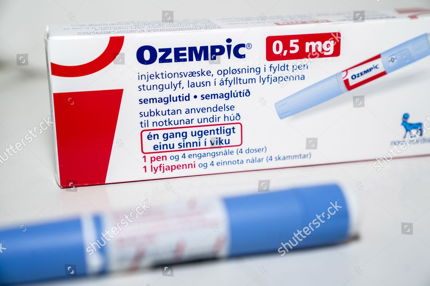 Package Prescribtion Drug Ozempic By Novo Editorial Stock Photo - Stock ...