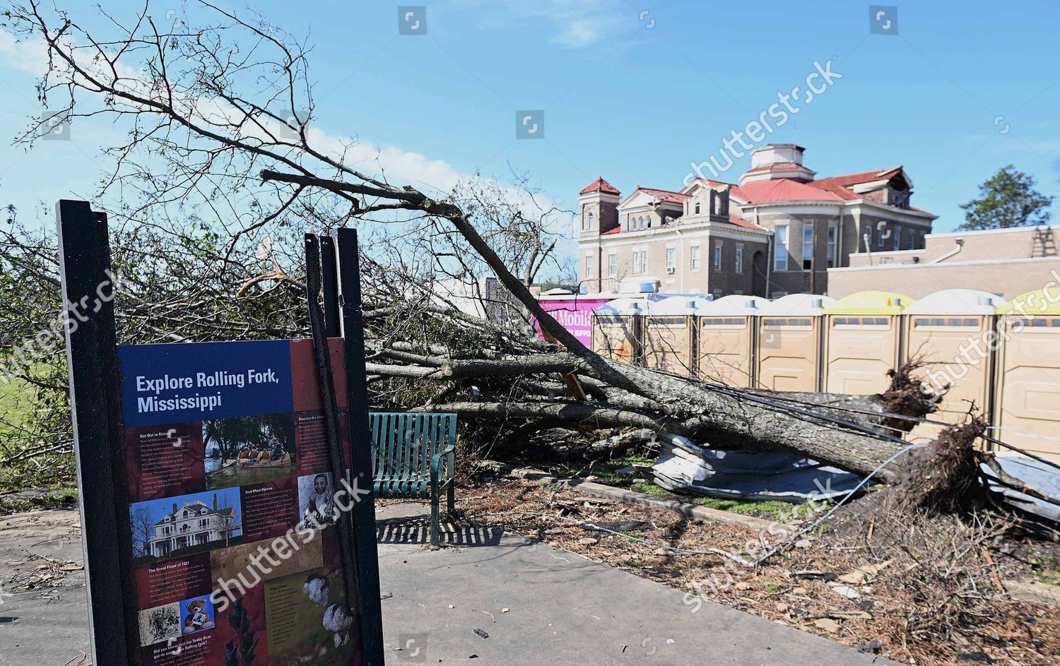 Downtown Area Including Sharkey County Courthouse Editorial Stock Photo Stock Image Shutterstock