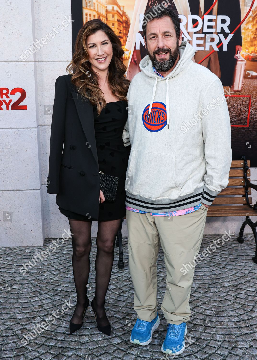 Jackie Sandler Husband Adam Sandler Arrive Editorial Stock Photo