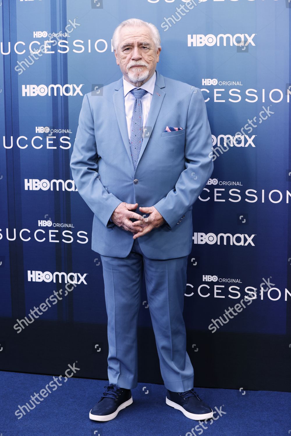 British Actor Brian Cox Attends Hbo Editorial Stock Photo - Stock Image