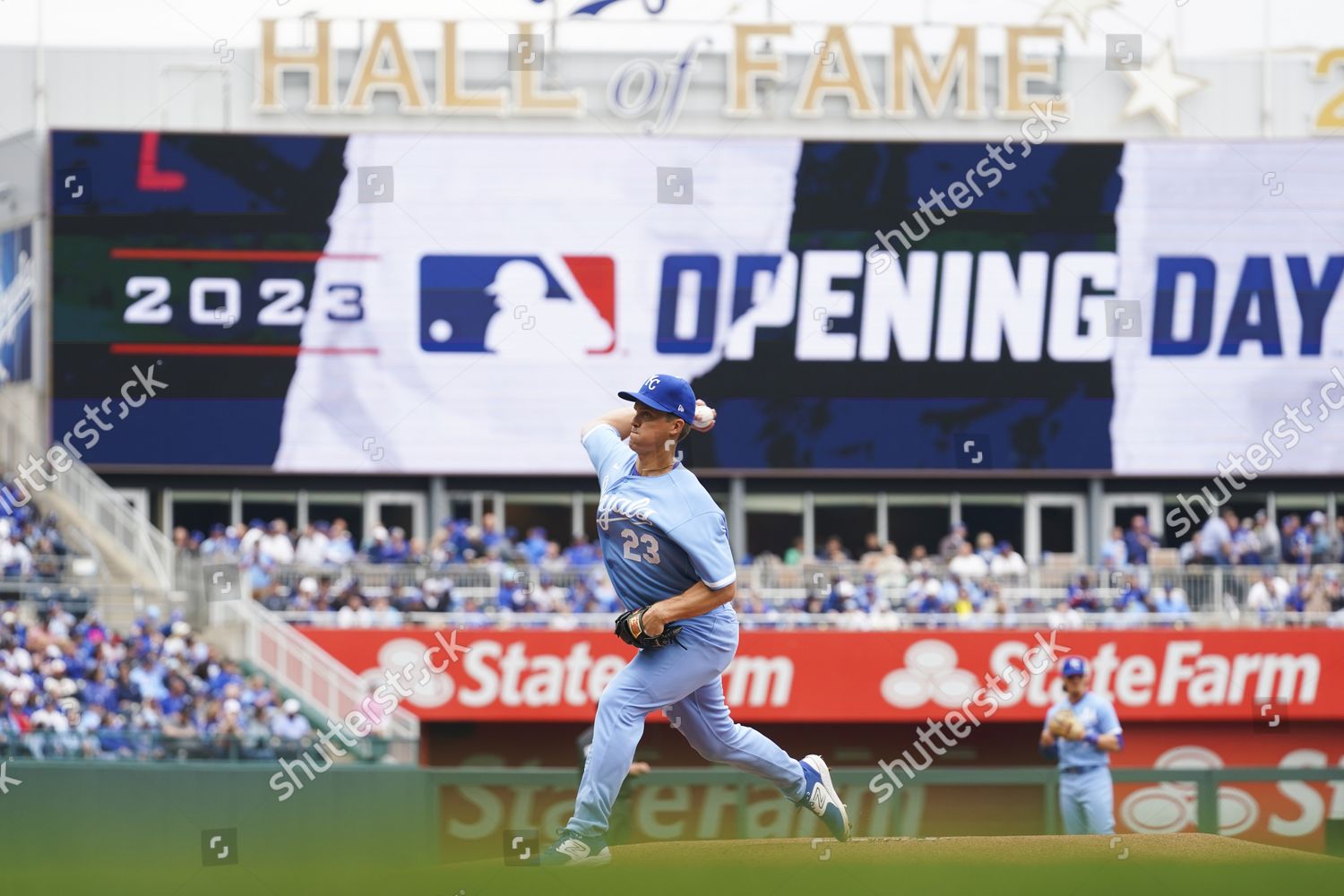 Kansas City Royals Starting Pitcher Zack Editorial Stock Photo - Stock  Image