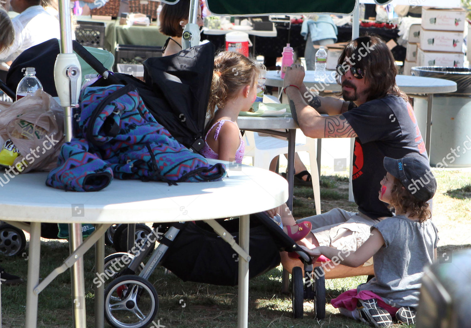 Dave Grohl Daughters Violet Maye Harper Editorial Stock Photo - Stock