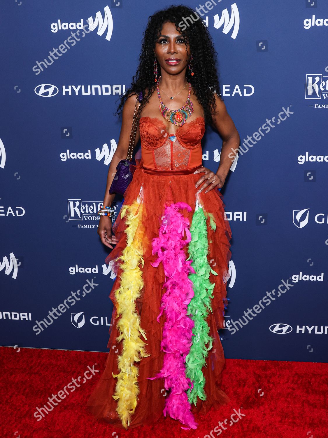 British Singer Actress Television Personality Sinitta Editorial Stock