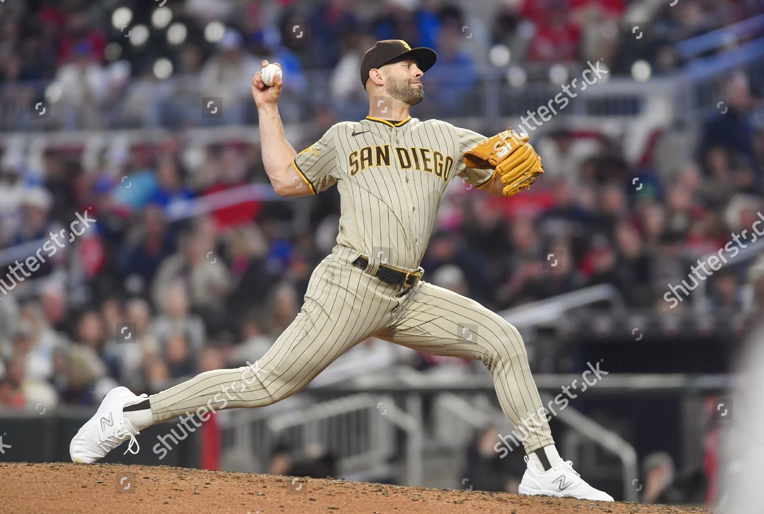 San Diego Padres' Nick Martinez during a baseball game against the